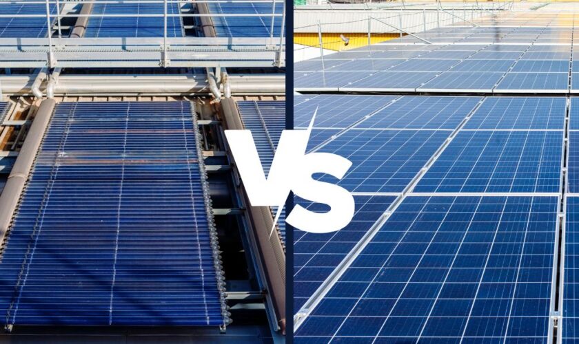 Solar PV vs Solar Thermal