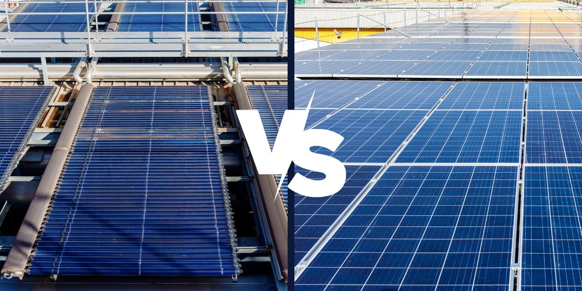 Solar PV vs Solar Thermal